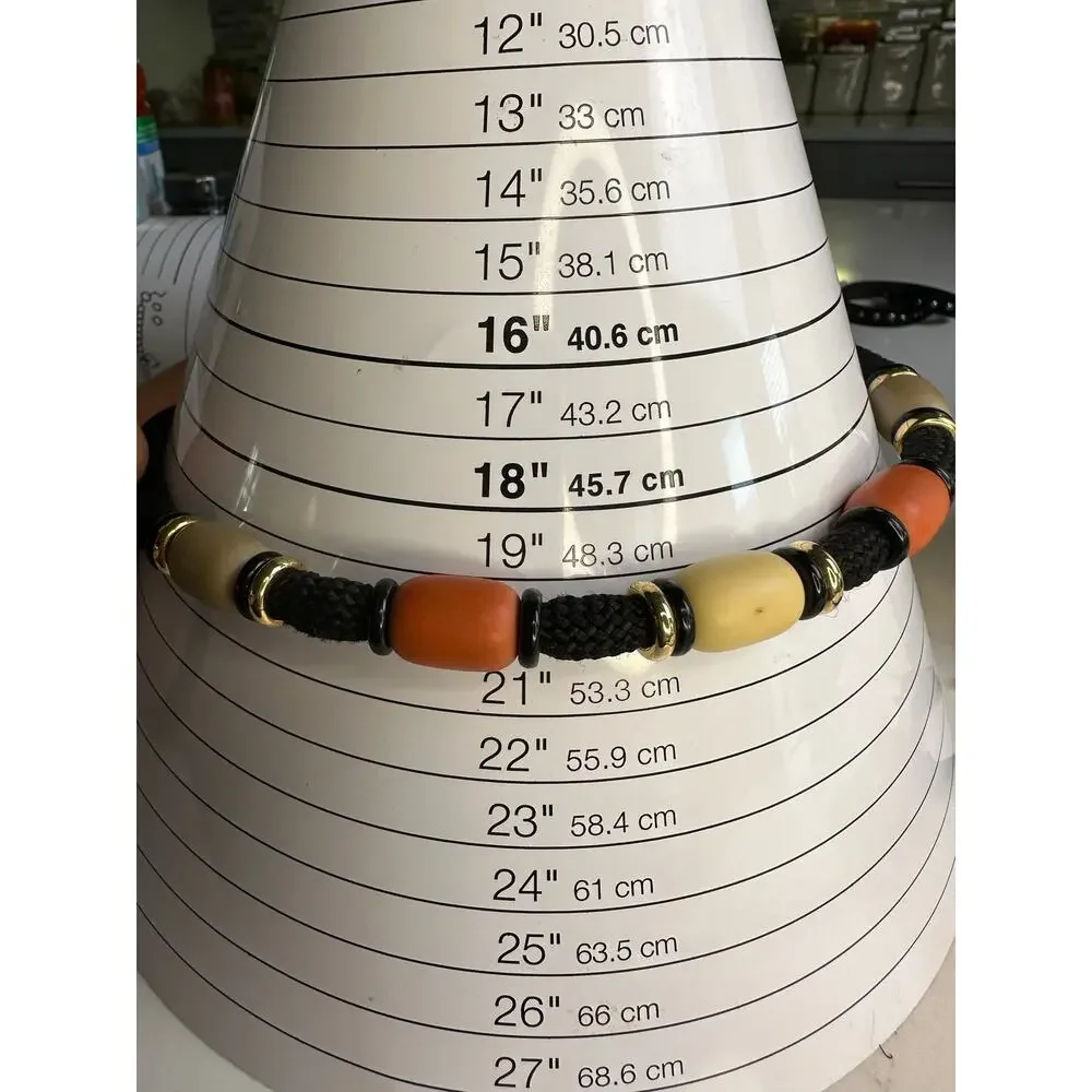 Multi Color Beaded Necklace